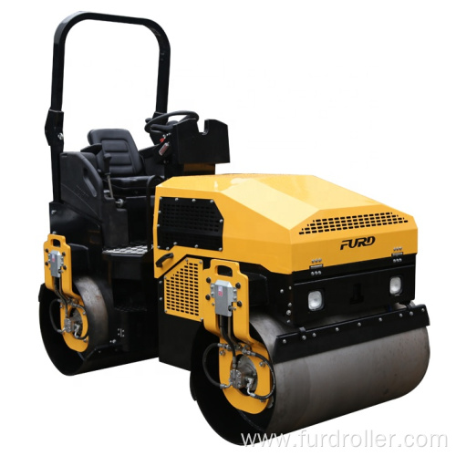 3 Ton Double Drum Road Roller Diesel Engine Roller In Stock FYL-1200